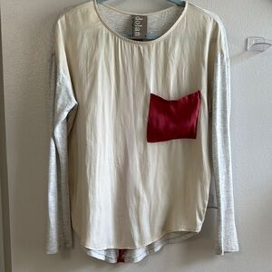 Anthropology Dolan Left Coast Collection Long Sleeve Shirt, soft & silky! Size S